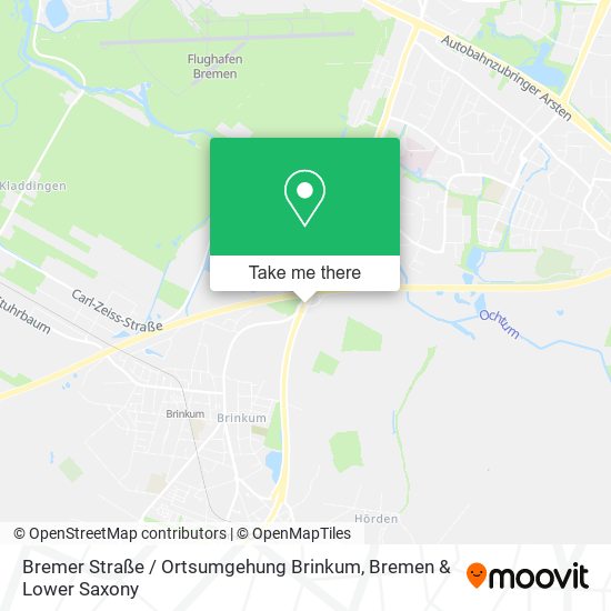 Bremer Straße / Ortsumgehung Brinkum map