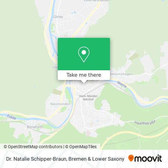 Dr. Natalie Schipper-Braun map
