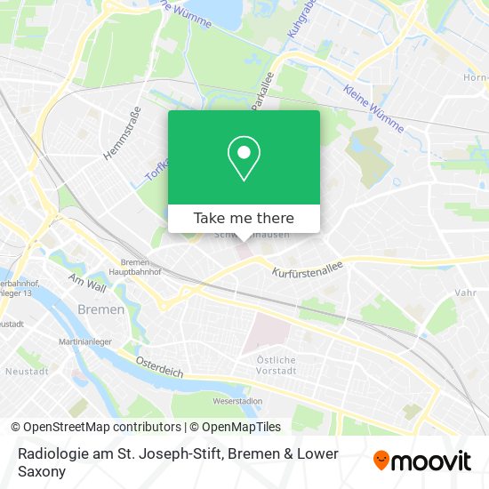 Radiologie am St. Joseph-Stift map