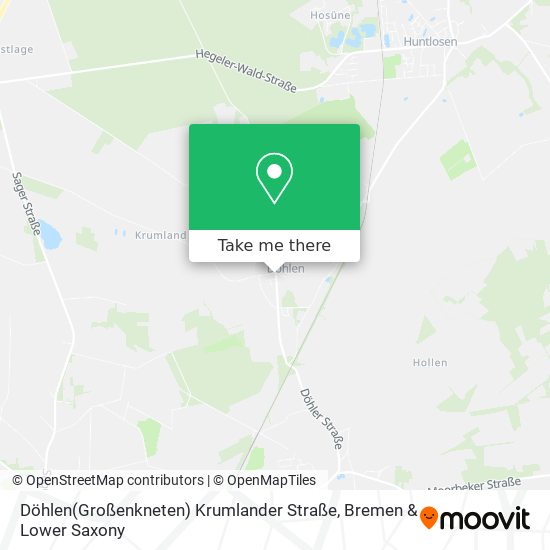 Döhlen(Großenkneten) Krumlander Straße map