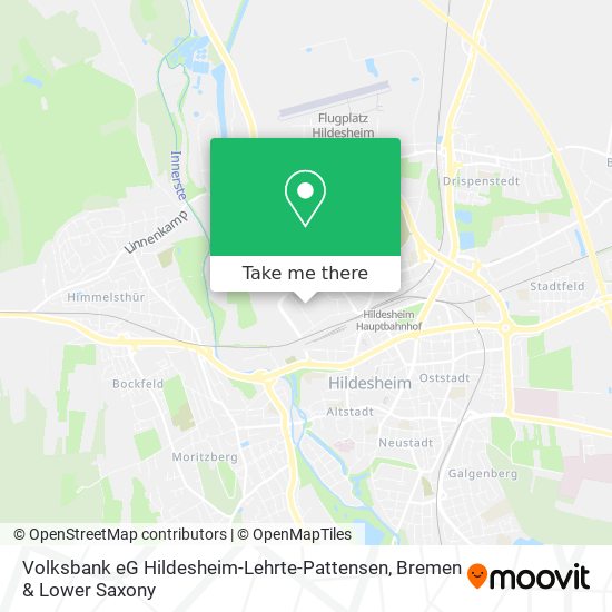 Volksbank eG Hildesheim-Lehrte-Pattensen map