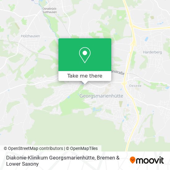 Diakonie-Klinikum Georgsmarienhütte map