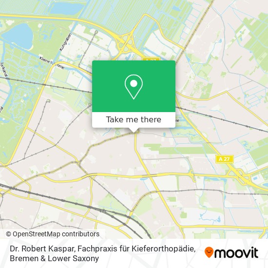 Dr. Robert Kaspar, Fachpraxis für Kieferorthopädie map