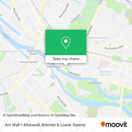 Am Wall / Altenwall map