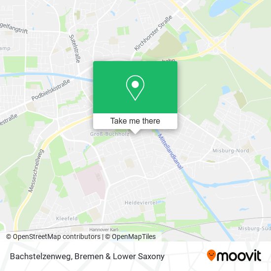 Bachstelzenweg map