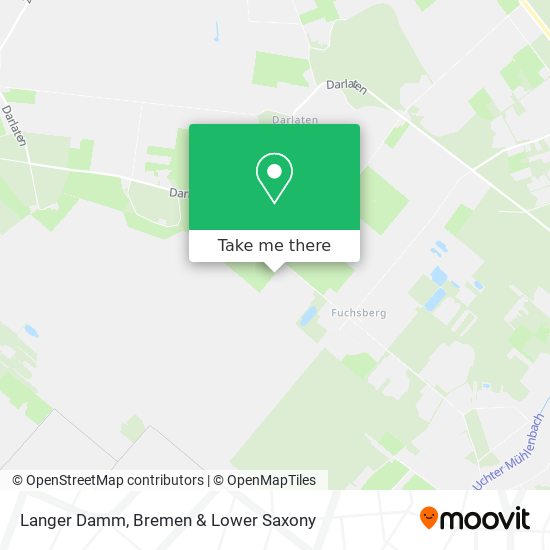 Langer Damm map