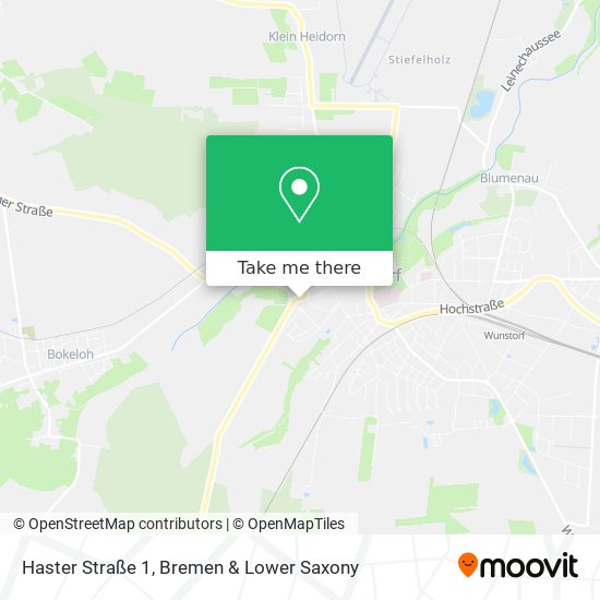 Haster Straße 1 map