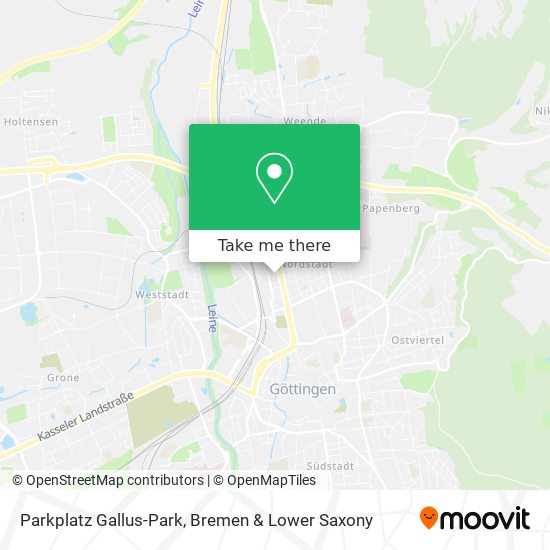 Parkplatz Gallus-Park map