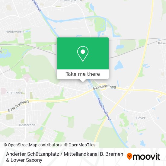 Anderter Schützenplatz / Mittellandkanal B map