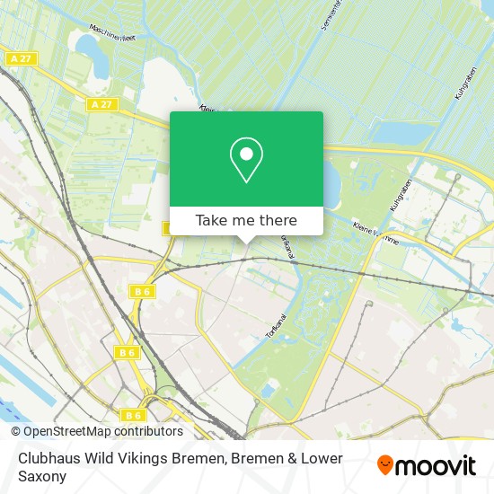 Карта Clubhaus Wild Vikings Bremen