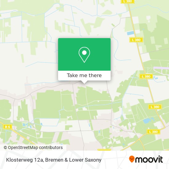 Klosterweg 12a map