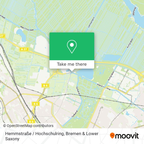 Карта Hemmstraße / Hochschulring