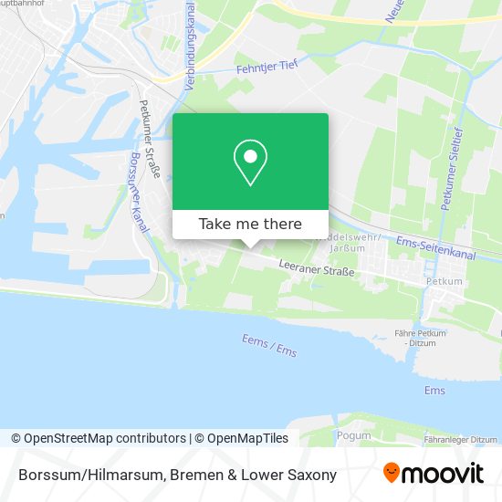 Borssum/Hilmarsum map