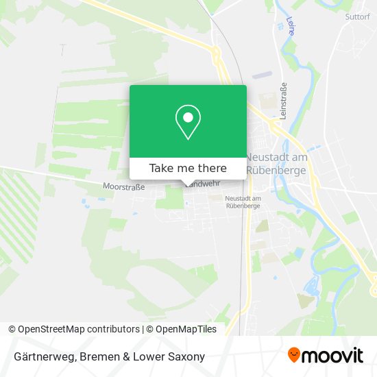 Gärtnerweg map