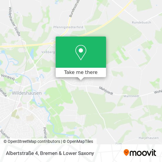 Albertstraße 4 map