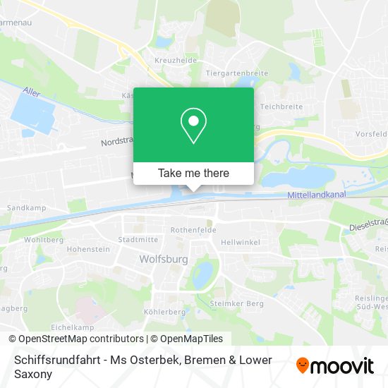 Schiffsrundfahrt - Ms Osterbek map