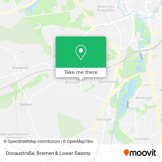 Donaustraße map