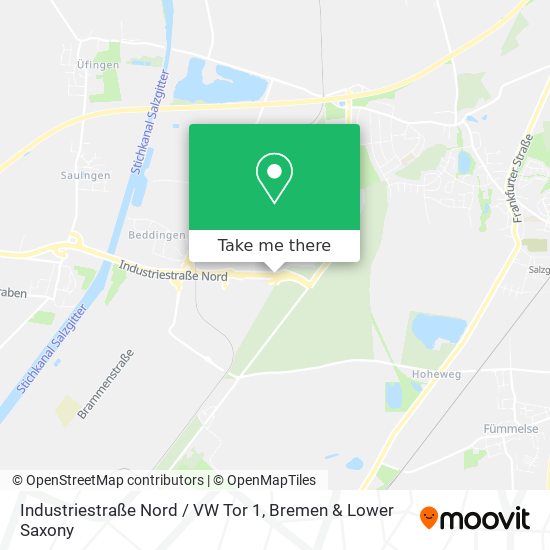 Industriestraße Nord / VW Tor 1 map