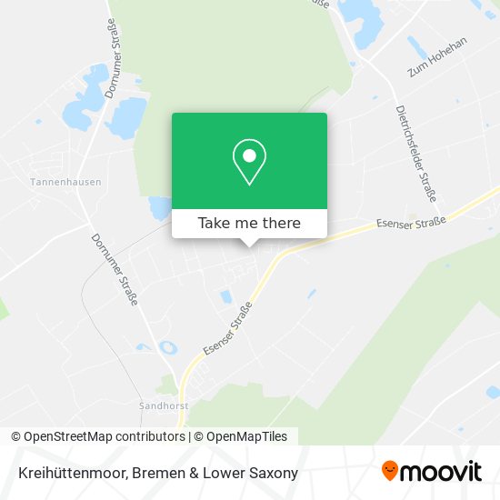 Kreihüttenmoor map
