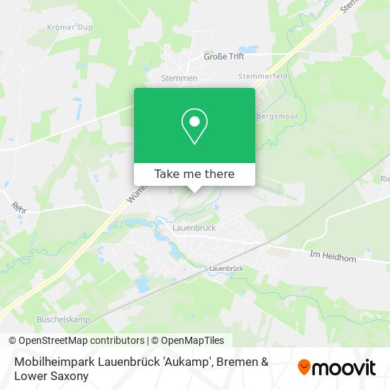Mobilheimpark Lauenbrück 'Aukamp' map