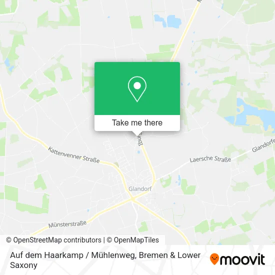 Карта Auf dem Haarkamp / Mühlenweg
