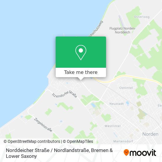 Norddeicher Straße / Nordlandstraße map