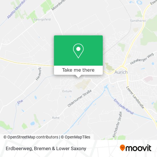 Erdbeerweg map