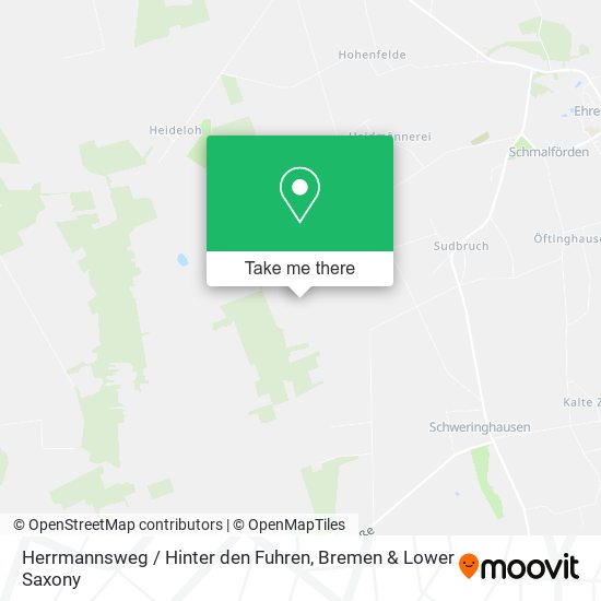 Herrmannsweg / Hinter den Fuhren map