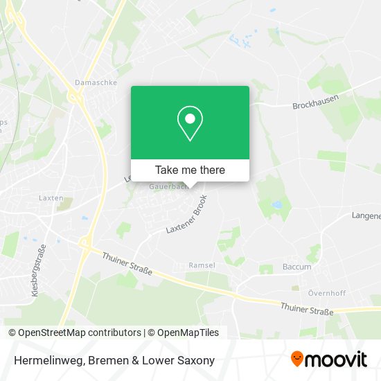 Hermelinweg map