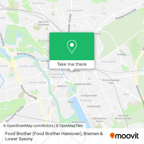 Food Brother (Food Brother Hannover) map