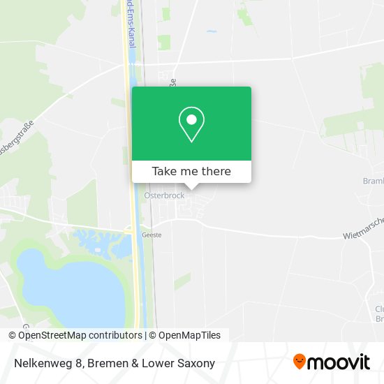 Nelkenweg 8 map