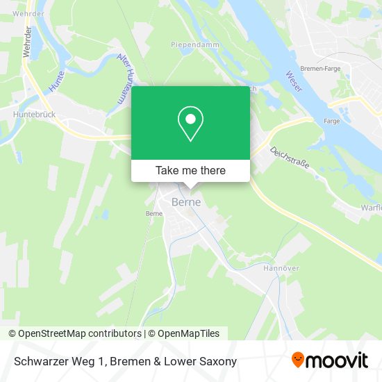 Schwarzer Weg 1 map