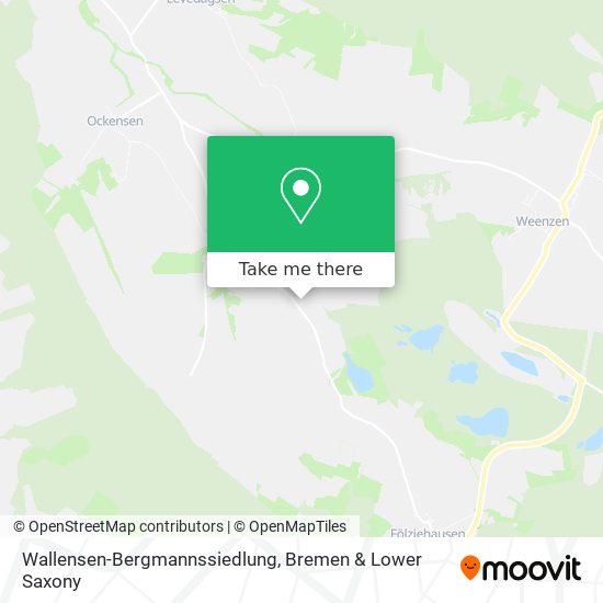 Wallensen-Bergmannssiedlung map