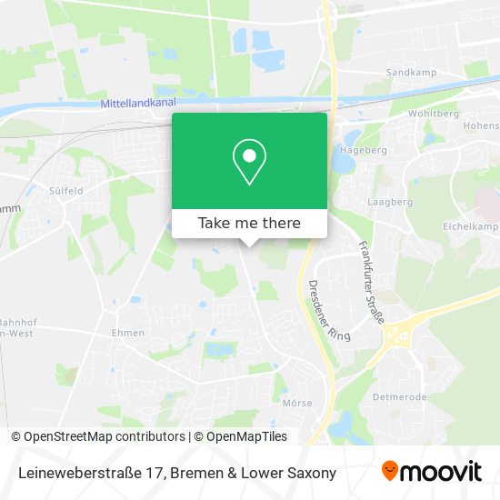 Leineweberstraße 17 map