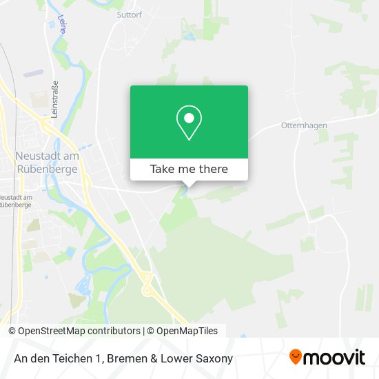 An den Teichen 1 map