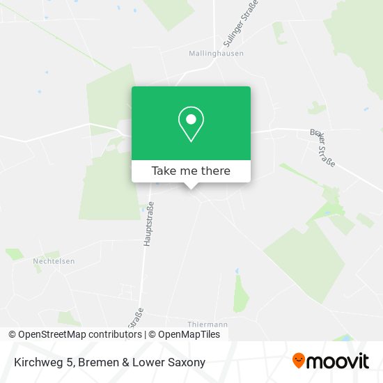 Kirchweg 5 map