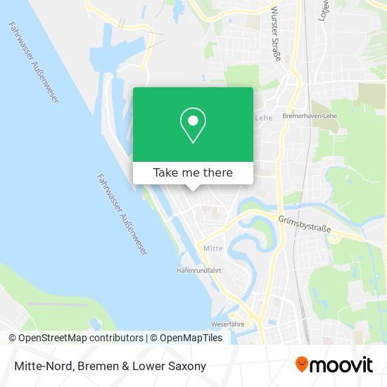 Mitte-Nord map