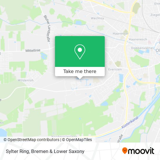 Sylter Ring map
