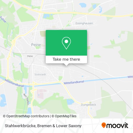 Stahlwerkbrücke map