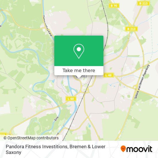 Pandora Fitness Investitions map