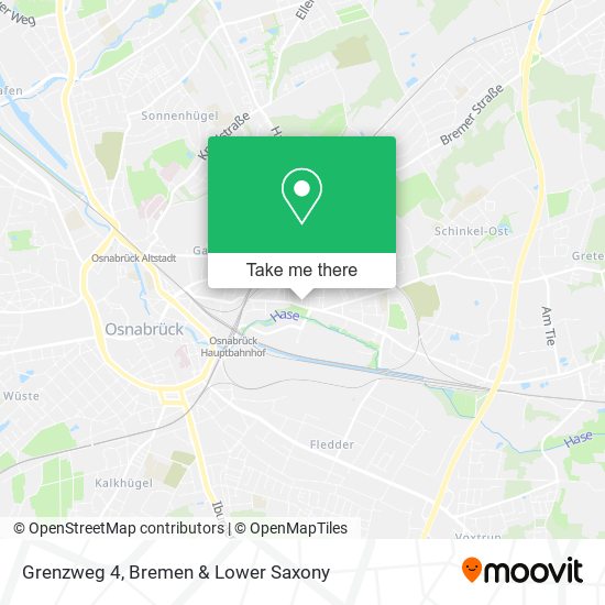 Grenzweg 4 map