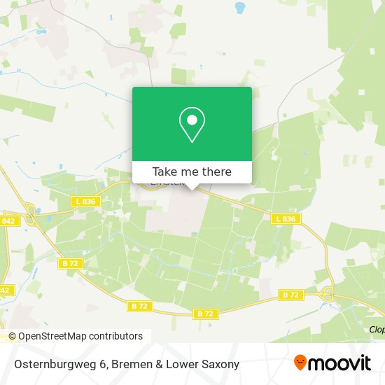 Osternburgweg 6 map