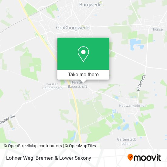 Lohner Weg map