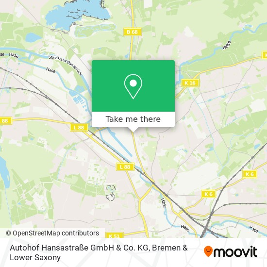 Autohof Hansastraße GmbH & Co. KG map