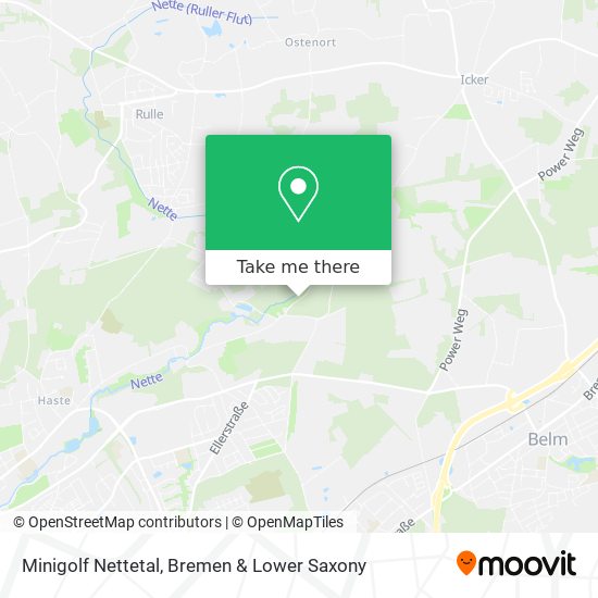 Minigolf Nettetal map