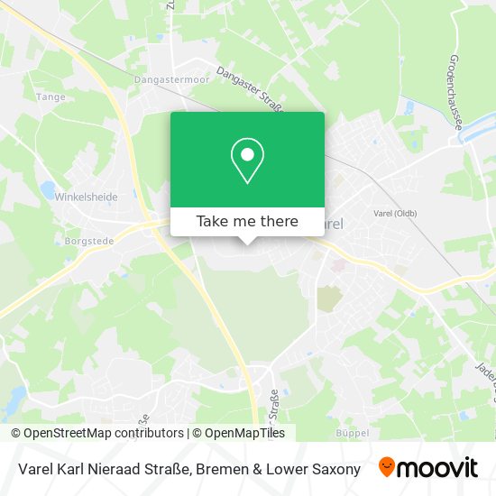 Varel Karl Nieraad Straße map