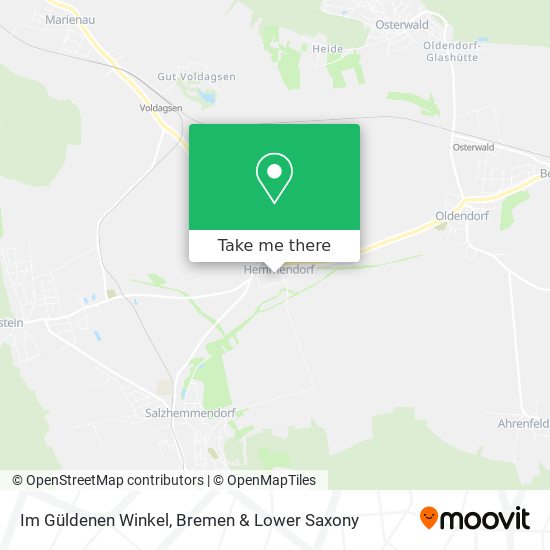 Im Güldenen Winkel map