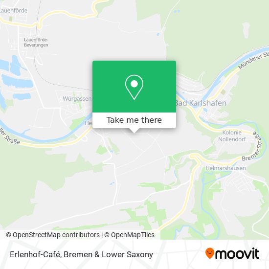 Erlenhof-Café map