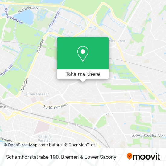 Scharnhorststraße 190 map