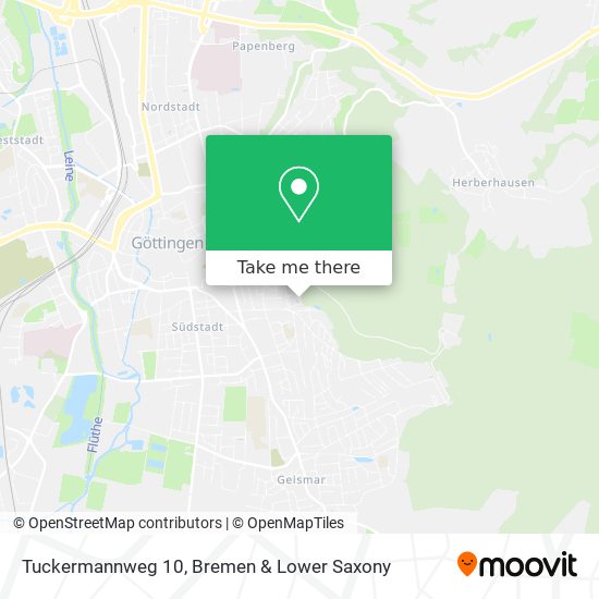 Tuckermannweg 10 map